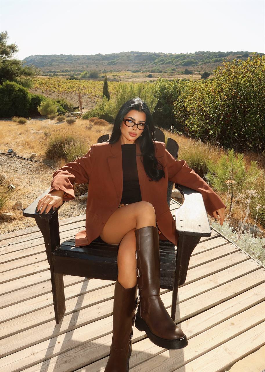 Mocha Oversize Blazer