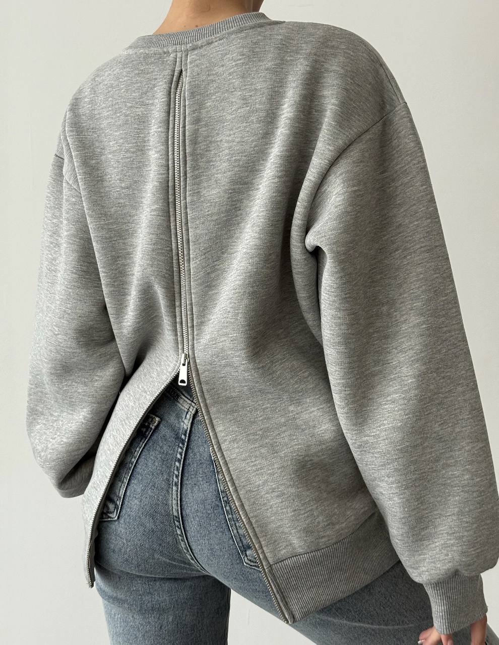 San Francisco Back-Zip Oversized Sweatshirt