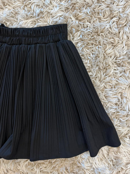 Pleated Mini Skirt