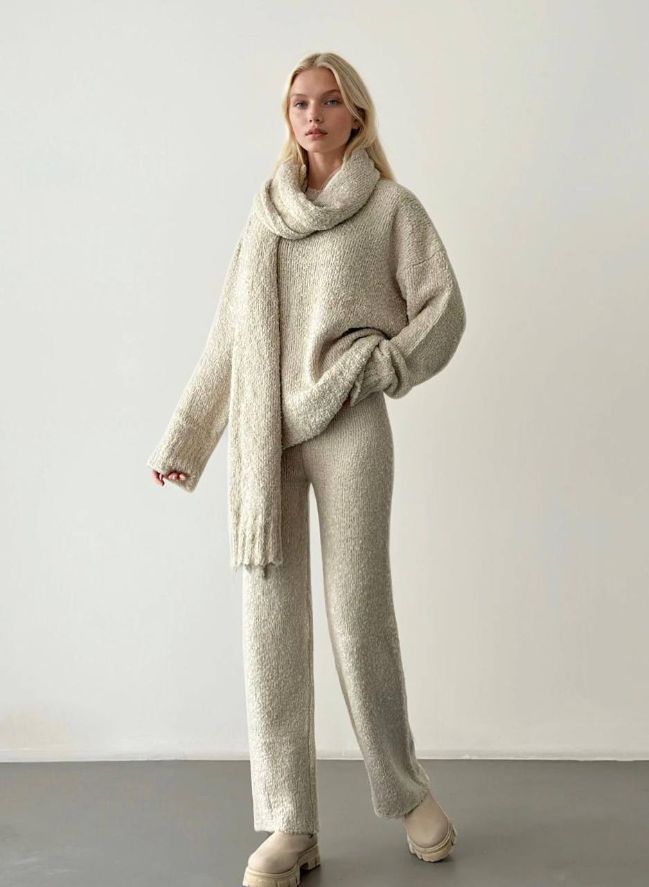 3-Piece knit Loungewear Set