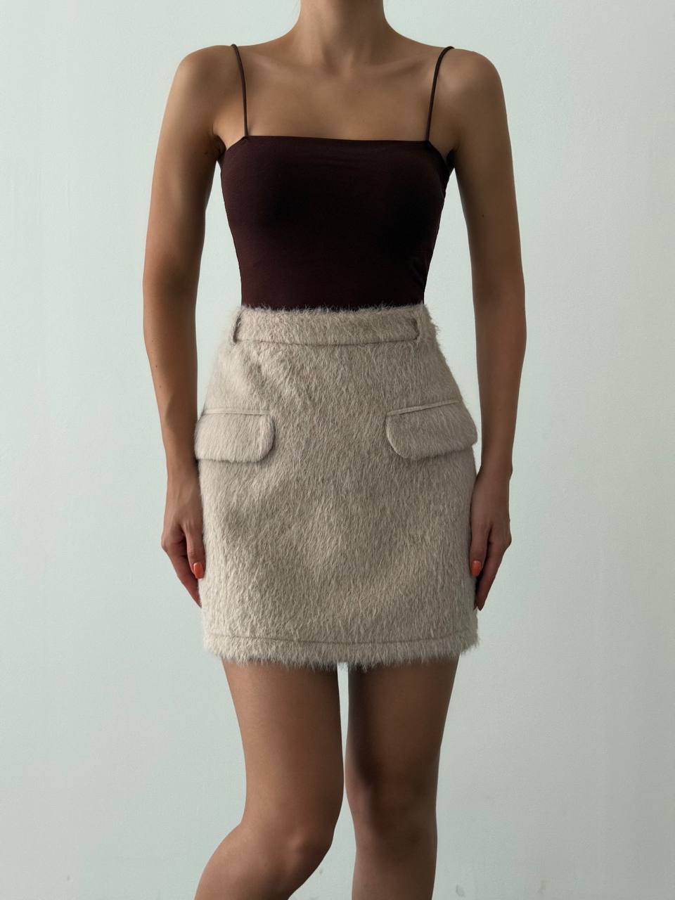 Seamless Spaghetti Strap Tube Top