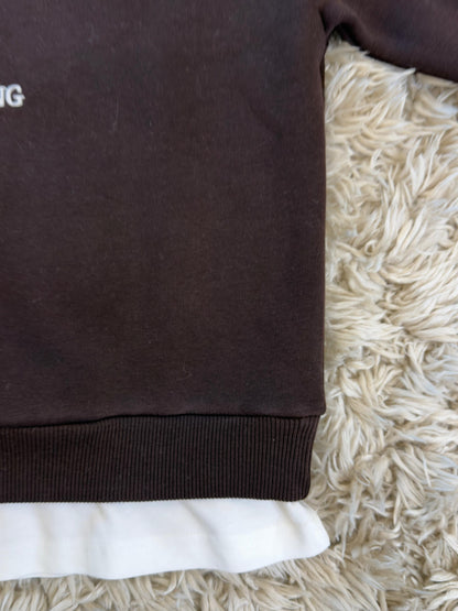 Janova Layered "1875" Fleece-Lined Sweatshirt