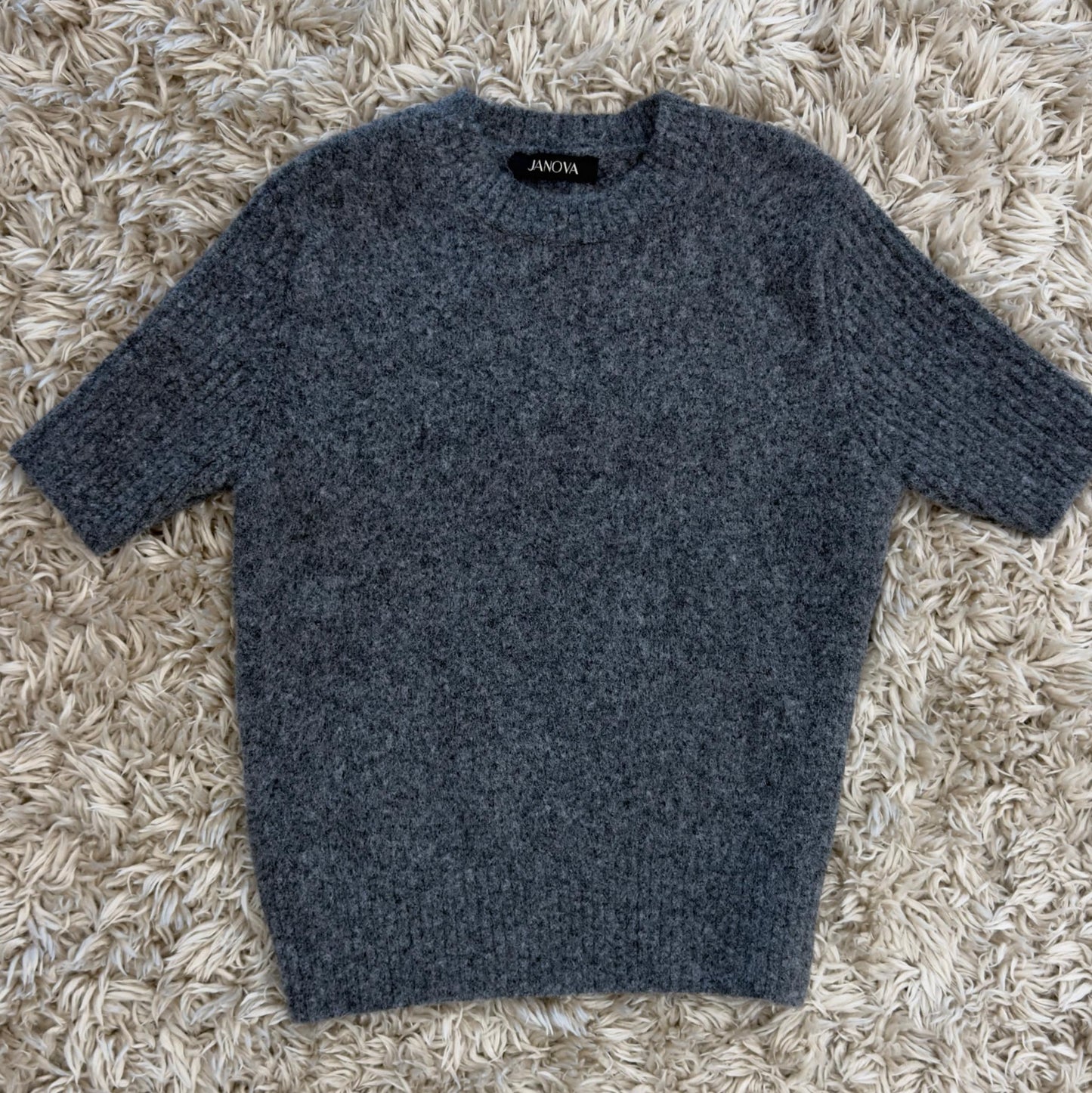 Short-Sleeve Sweater