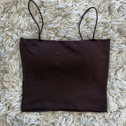 Seamless Spaghetti Strap Tube Top